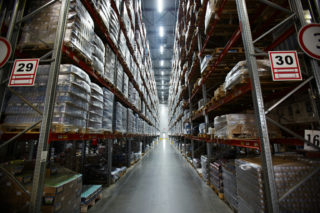 Cold Storage Grocery Warehouse 