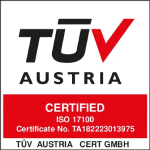 TUV Austria Certified